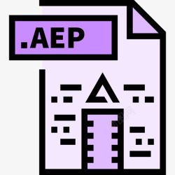 aepAep文件颜色线颜色图标高清图片