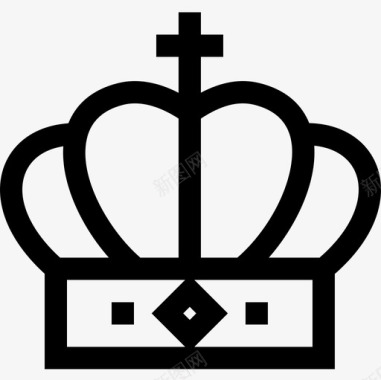 皇冠珠宝12直线型图标图标