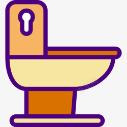 卫生间家具户线颜色图标图标