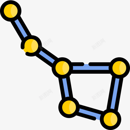 星座科幻小说14线性颜色图标svg_新图网 https://ixintu.com 星座 科幻小说14 线性颜色