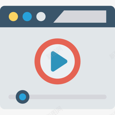 浏览器音乐音频和视频平板图标图标