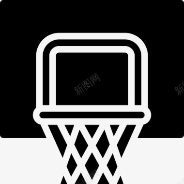 篮球运动和游戏3填充图标图标
