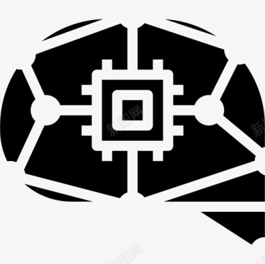 Cpuai3固态图标图标