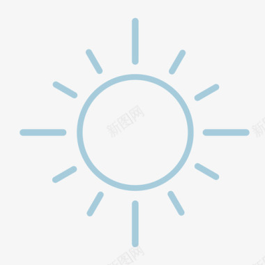 Linear weather_sun图标