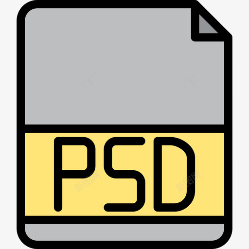 Psd文件扩展名3线性颜色图标svg_新图网 https://ixintu.com Psd 文件扩展名3 线性颜色