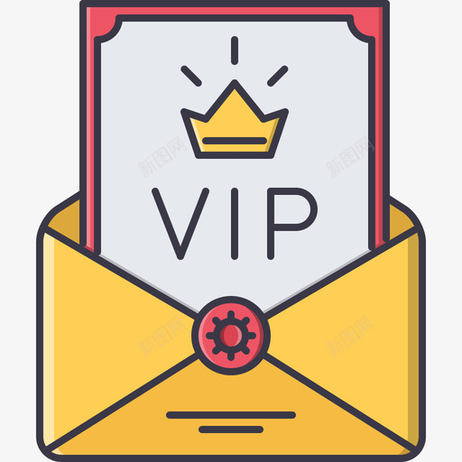 Vip酒吧3颜色图标svg_新图网 https://ixintu.com Vip 酒吧3 颜色