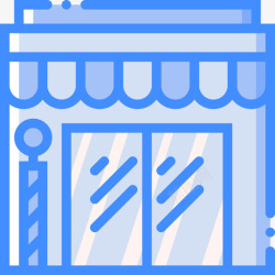 BABERSHOPBaberShopbusiness152蓝色图标高清图片