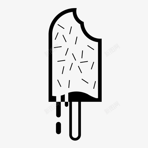 冰激凌吧甜点食物图标svg_新图网 https://ixintu.com 冰激凌 冰激凌吧 夏日 甜品 甜点 食物