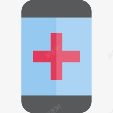 智能手机医疗保健16平板图标图标