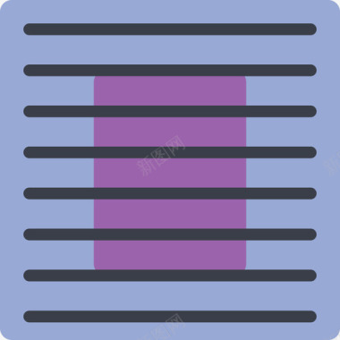 网格桌面出版3平面图标图标