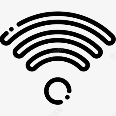 Wifi摄像头接口20线性图标图标