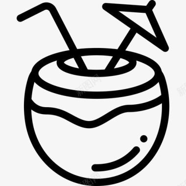 鸡尾酒巴西嘉年华7直系图标图标