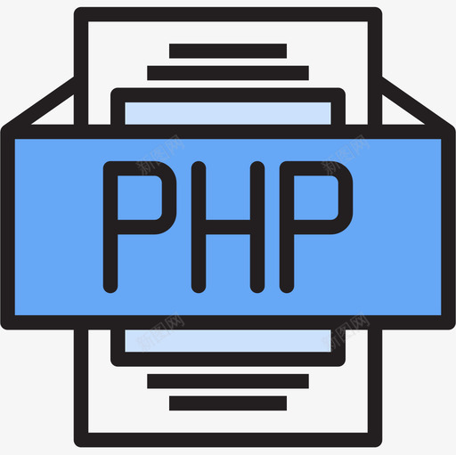 Php文件类型2线性颜色图标svg_新图网 https://ixintu.com Php 文件类型2 线性颜色