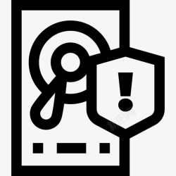 win11硬盘图标硬盘数据保护11线性图标高清图片