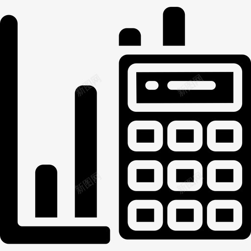 分析会计2填充图标svg_新图网 https://ixintu.com 会计2 分析 填充