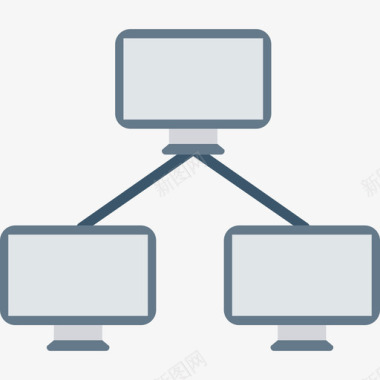 网络通信82扁平图标图标