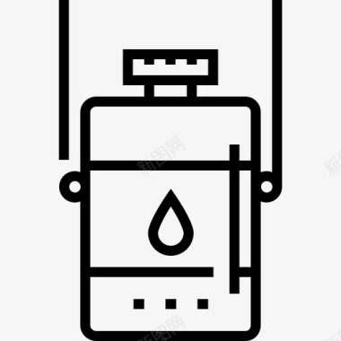 水瓶冒险10直线型图标图标