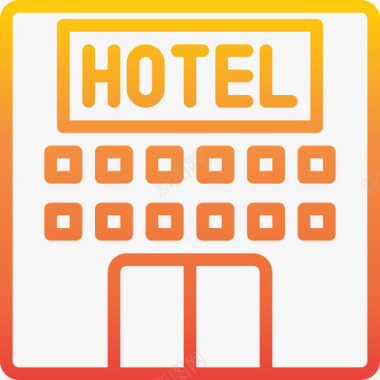 酒店travel152gradient图标图标