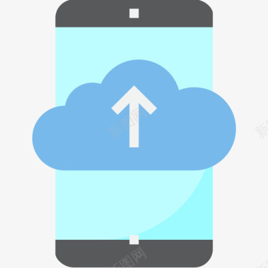 云计算智能手机功能4平板图标图标