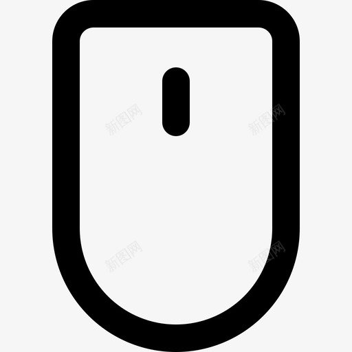 鼠标技术18线性图标svg_新图网 https://ixintu.com 技术18 线性 鼠标