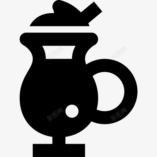 冰咖啡咖啡30加满图标svg_新图网 https://ixintu.com 冰咖啡 加满 咖啡30