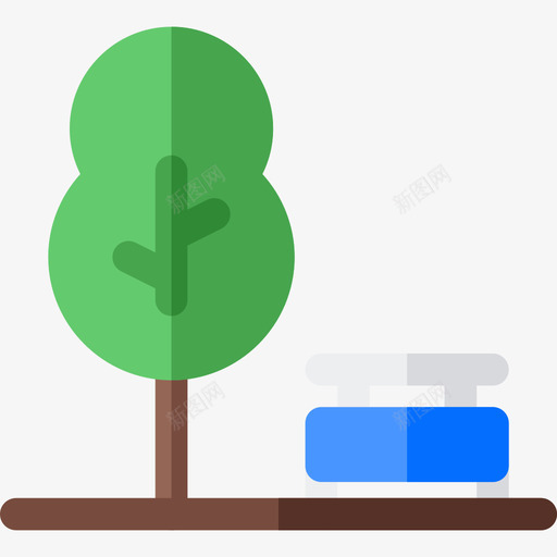 公园自由时间7平坦图标svg_新图网 https://ixintu.com 公园 平坦 自由时间7