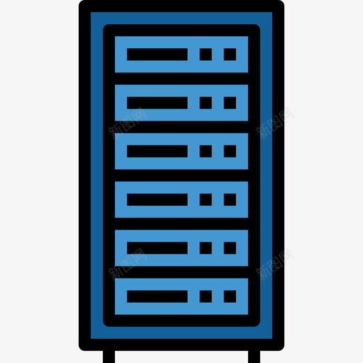主机计算机技术5线颜色图标svg_新图网 https://ixintu.com 主机 线颜色 计算机技术5