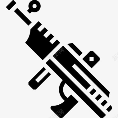 枪游戏元素9雕文图标图标