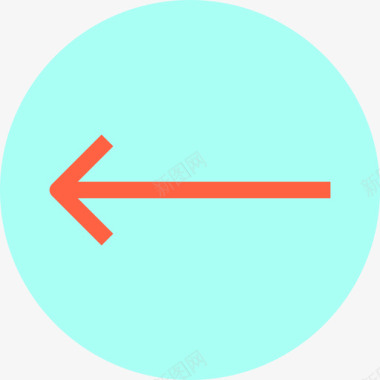 左箭头箭头和用户界面2扁平图标图标