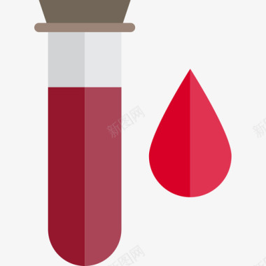 验血保健16平淡图标图标