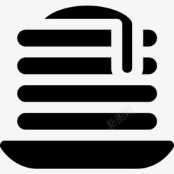 糖葱薄饼薄饼甜糖3馅饼图标高清图片