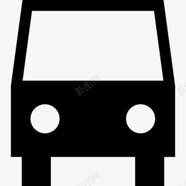 公共汽车交通53满载图标图标