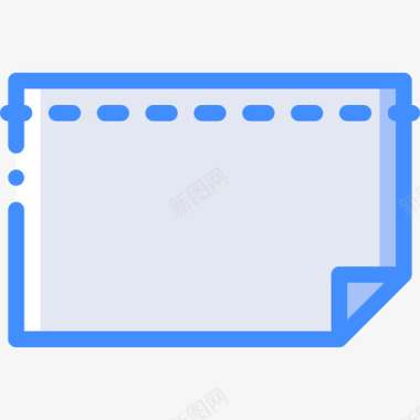 文件桌面发布蓝色图标图标