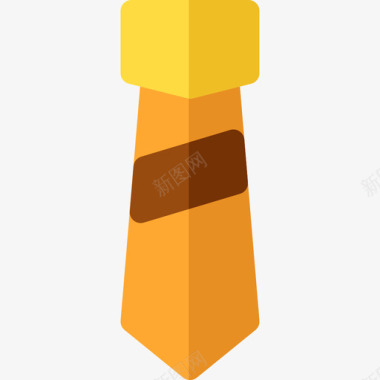 领带15号工作区扁平图标图标