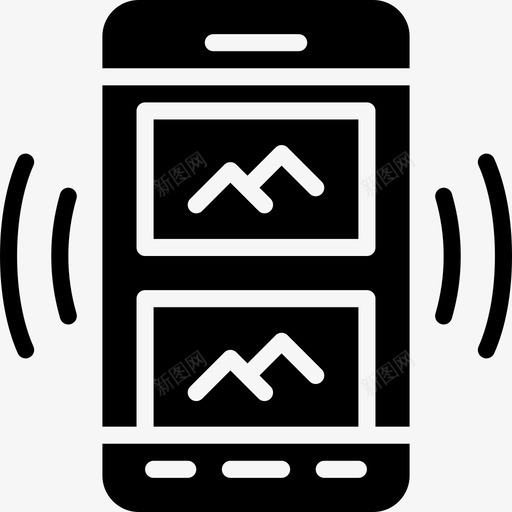 智能手机用户界面mobile4固态图标svg_新图网 https://ixintu.com 固态 智能手机 用户界面mobile4