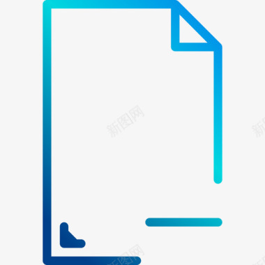 文件文件和文件夹5线性渐变图标图标
