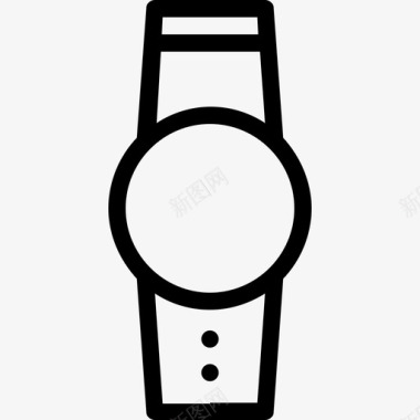 手表小工具直线型图标图标