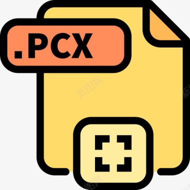 Pcx文件颜色线颜色图标图标