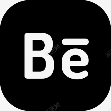 Behance社交网络13已填充图标图标