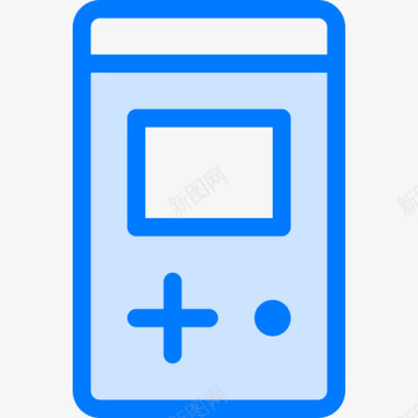 Gameboy娱乐26蓝色图标图标