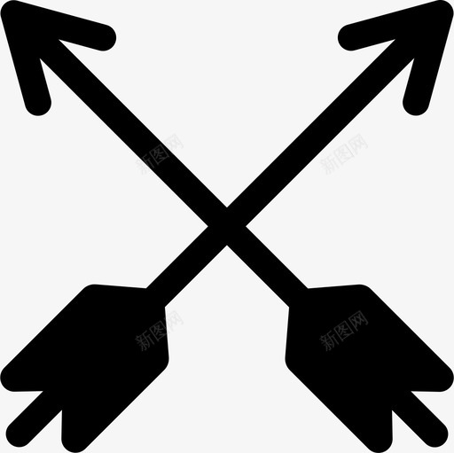 箭头野营78填充图标svg_新图网 https://ixintu.com 填充 箭头 野营78