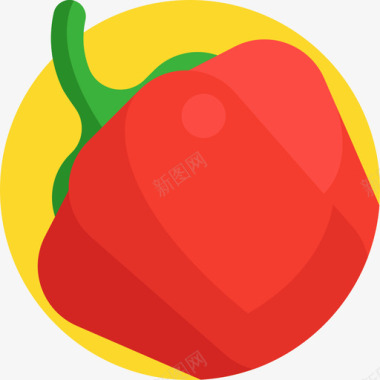 红辣椒水果蔬菜图标图标