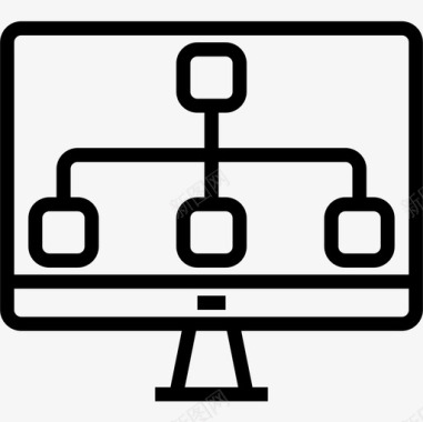 图表分析7线性图标图标