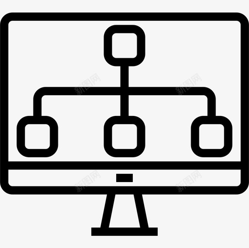 图表分析7线性图标svg_新图网 https://ixintu.com 分析7 图表 线性