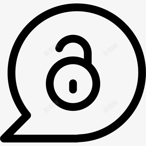 聊天聊天6直系图标svg_新图网 https://ixintu.com 直系 聊天 聊天6