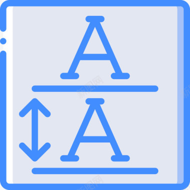高度桌面出版蓝色图标图标