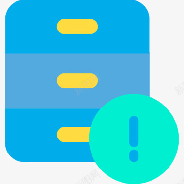 归档大数据5平面图标图标