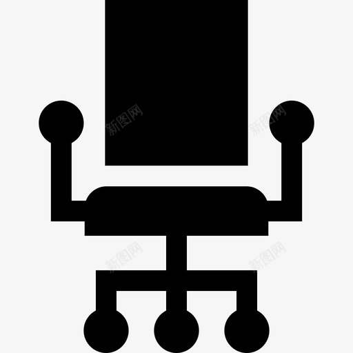 桌椅家庭和生活5已填充图标svg_新图网 https://ixintu.com 家庭和生活5 已填充 桌椅