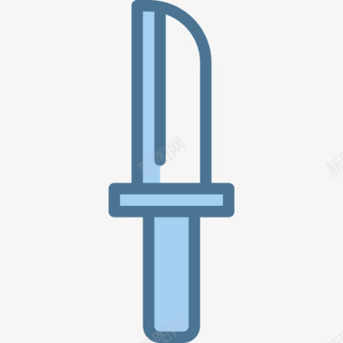刀武器3蓝色图标图标