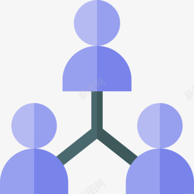 网络会议3平面图标图标